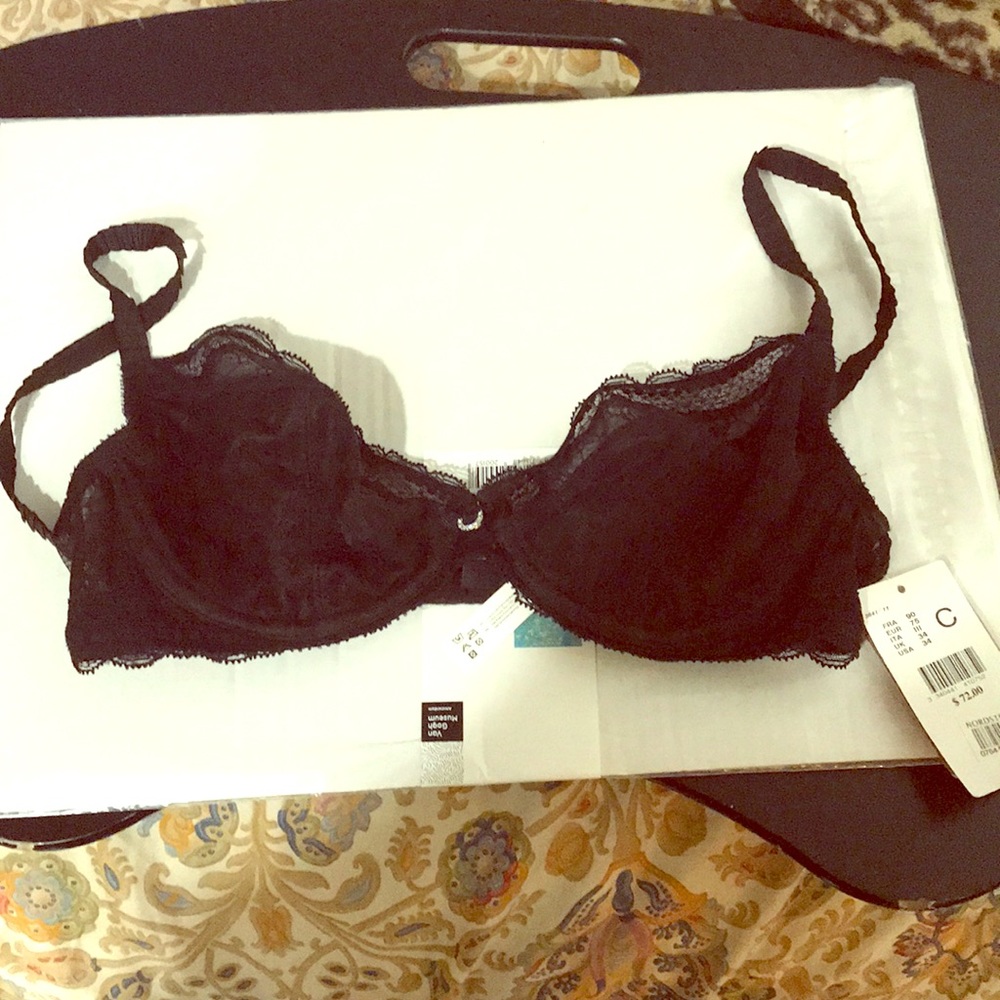 Chantelle lace underwire bra.